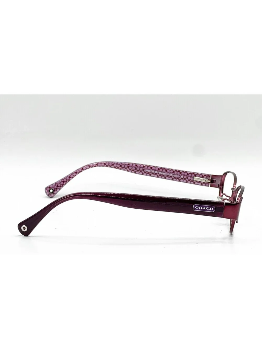 Coach HC 5018 9070 Satin Purple Butterfly Authentic Eyeglass Frames 53-15-135